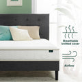 Zinus Full Mattress - 6 Inch Foam and Spring Hybrid Mattress, Affordable Mattress, CertiPUR-US Certified Foam with Pressure Relief, Mattress in a Box, 10-Year Warranty, Full Size 🍁 All In One Marketplace Canada
