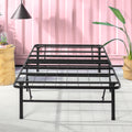 ZINUS SmartBase Tool-Free Assembly Mattress Foundation / 14 Inch Metal Platform Bed Frame/No Box Spring Needed/Sturdy Steel Frame/Underbed Storage, Black, Twin, Regular 🍁 All In One Marketplace Canada