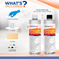 Epoxy Resin Kit for Art & Craft | 16oz (473ml) | UV Resistant | Clear Epoxy Resin | Jewelry, Earrings, Coasters, Casting, Molding, Crafting & more | Includes 2 pairs of gloves, 2 cups, 4 sticks & mica 🍁 All In One Marketplace Canada