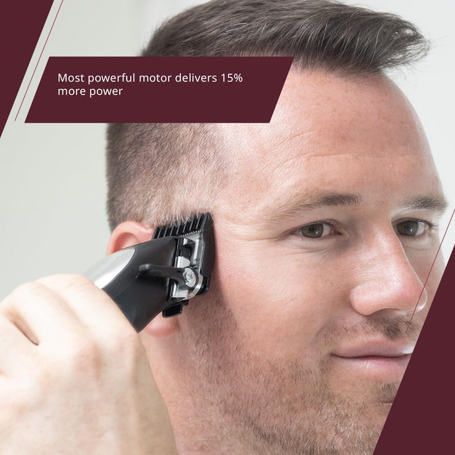 Wahl Elite Pro Cordless Lithium-Ion Hair Clipper Kit – 40% Faster Cutting, Adjustable Taper Lever, Quick-Charge 15 min for 5 min Use – Professional Home Haircutting for Men & Family (Model 3311) 🍁 All In One Marketplace Canada