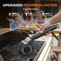 Leebein Electric Grill Brush for Outdoor, 2026 New BBQ Grill Cleaner with 3 Heads, 3-Speed & Angle Adjust Cordless Rotary Grill Brush, 150 Mins Runtime Grill Cleaning Brush for Barbecue Grates 🍁 All In One Marketplace Canada