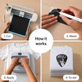 Cricut® Value Iron-On - Black (12 in x 20 ft) - HTV Heat Transfer Vinyl 🍁 All In One Marketplace Canada