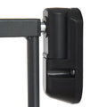 Munchkin Push to Close Baby Gate, Hardware Mounted Safety Gate for Stairs, Hallways and Doors, Extends 28.5 inch to 45 inch Wide, Metal, Dark Grey 🍁 All In One Marketplace Canada
