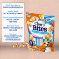 INABA Churu Bites for Dogs, Soft & Chewy Dog Treats with Vitamin E, 11.9 Grams Each Tube, 20 Tubes, Chicken & Cheese Variety Box 🍁 All In One Marketplace Canada