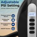 SereneLife Electric SUP Air Pump 16 PSI, Portable Paddle Board Air Compressor with Digital LCD Display, 12V DC Car Connector, Multiple Nozzle Adapters for SUPs, Boats & Inflatables 🍁 All In One Marketplace Canada