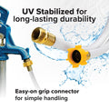Camco TastePURE 50-Ft RV Drinking Water Hose - Contains No Lead, No BPA & No Phthalate - Features Diamond-Hatch Reinforced PVC Design - 5/8” Inside Diameter, Made in the USA (22793) 🍁 All In One Marketplace Canada