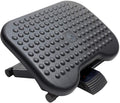 HUANUO Adjustable Footrest Under Desk - Ergonomic Foot Rest with 3 Height Position - 30 Degree Tilt Angle Adjustment for Home, Office, Non-Skid Massage Surface Texture Improves Comfort 🍁 All In One Marketplace Canada