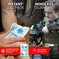 Ready First-Aid 300 Piece First-aid Kit - First Aid Kit for Car, Trousse De Premiers Soins, Home, Camping Essentials, Travel 🍁 All In One Marketplace Canada