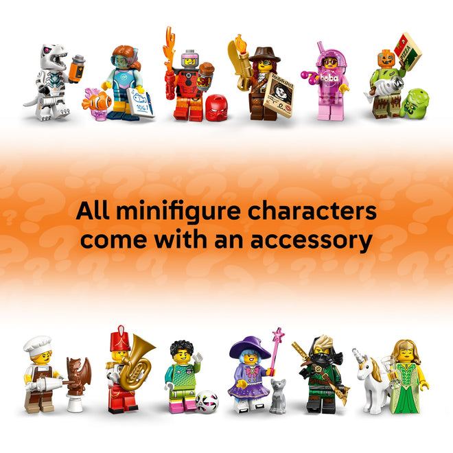 LEGO Minifigures Series 29 6 Pack - Mystery Box Multipack - Birthday Party Favors for Boys & Girls, Ages 6+ - Goodie Bag Stuffers for Kids - 66814 🍁 All In One Marketplace Canada