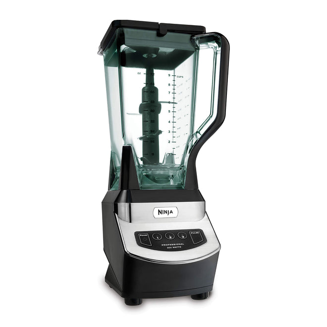 Ninja NJ600WMC Professional Blender, 72 oz Pitcher, Black/Silver, 900W (Canadian Version) 🍁 All In One Marketplace Canada