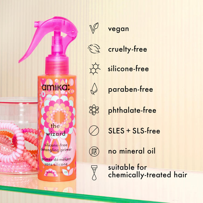 amika the wizard silicone-free detangling hair primer, 5oz 🍁 All In One Marketplace Canada
