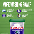 Cascade Platinum Plus Dishwasher Detergent Pods, Dish Detergent Soap, Mountain Scent, 57 Count 🍁 All In One Marketplace Canada