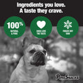 PureSnacks Freeze Dried Beef Liver Dog Treats 14.4oz (410g) | 1 Ingredient | Freeze Dried in the USA | Packaged and Prepared in Canada 🍁 All In One Marketplace Canada