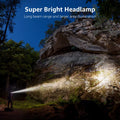 Lepro LED Headlamp Rechargeable, Super Bright Head Torch with Red Light & 5 Modes, Waterproof & Adjustable Headlight, Gear Essentials for Camping, Running, Hiking, Emergency (USB Cable Included) 🍁 All In One Marketplace Canada