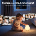 Night Lights for Kids, MediAcous Baby Night Light with 7 Colors Changing & Dimming Function, Rechargeable Kids Night Light with 1 Hour Timer & Touch Control, Up to 100H, Wood Grain 🍁 All In One Marketplace Canada