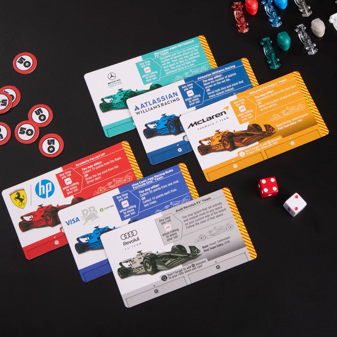 Monopoly F1 Edition Board Game | Officially Licensed Formula 1 Game | Family Games for Kids, Teens and Adults | 2-6 Players | 45 Mins. | Ages 8+ (English) 🍁 All In One Marketplace Canada