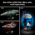 LEGO Star Wars Brick-Built Star Wars Logo - Building Blocks for Adults 18+ - Star Wars Gift Idea for Birthdays - Collectible DIY Model Kit - Home Decor Idea for Fans of The Movie Series - 75407 🍁 All In One Marketplace Canada