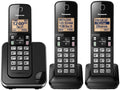 Panasonic DECT 6.0 Expandable Cordless Phone with Call Block - 3 Cordless Handsets - KX-TGC383CB (Black) 🍁 All In One Marketplace Canada