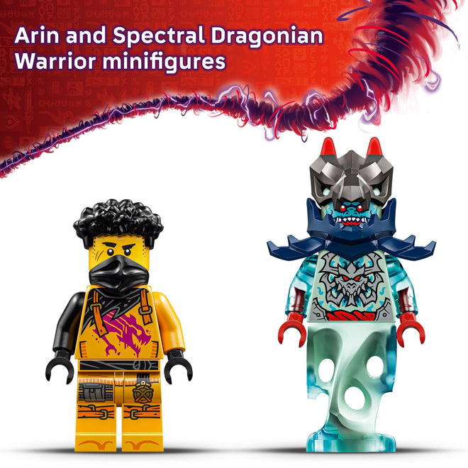 LEGO NINJAGO Arin’s Spinjitzu Battle Mech Building Toy - Ninja Building Set for Kids, Ages 7+ - with Arin, Baby Ryu, & Villain Minifigures - Gift Idea for Boys, Girls, & Dragons Rising Fans - 71839 🍁 All In One Marketplace Canada