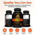 Nutratology® Thermogenic Fat Burner | Canadian-Made | Metabolizes Carbohydrates & Fats - Appetite Suppressant That Helps Satiety - Weight Loss Pills for Women & Men - Keto-Friendly - 120 Capsules 🍁 All In One Marketplace Canada