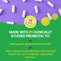 Culturelle Daily Digestive Health Daily Probiotic for Men and Women, With 100% Naturally Sourced Lactobacillus GG Strain, Pharmacist Recommended Gluten Free and Vegan, 50 Count Capsules (Pack of 1) 🍁 All In One Marketplace Canada