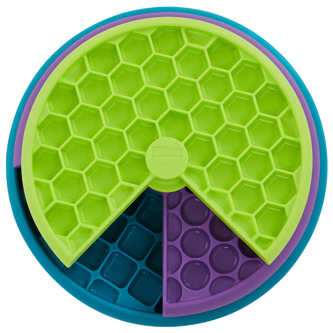Outward Hound Nina Ottosson Lickin’ Layers 3-in-1 Dog Toy Treat Puzzle, 10" 🍁 All In One Marketplace Canada