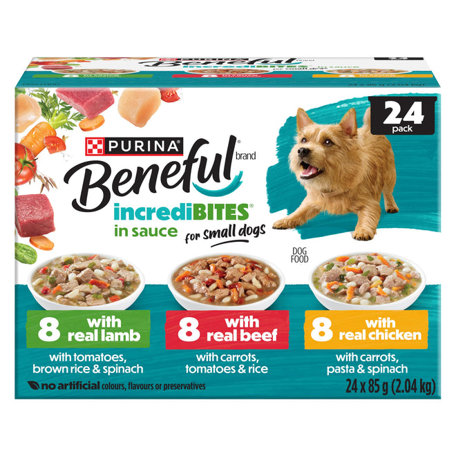 Beneful Incredibites Wet Dog Food, Lamb, Beef & Chicken in Sauce (24 Pack) 🍁 All In One Marketplace Canada