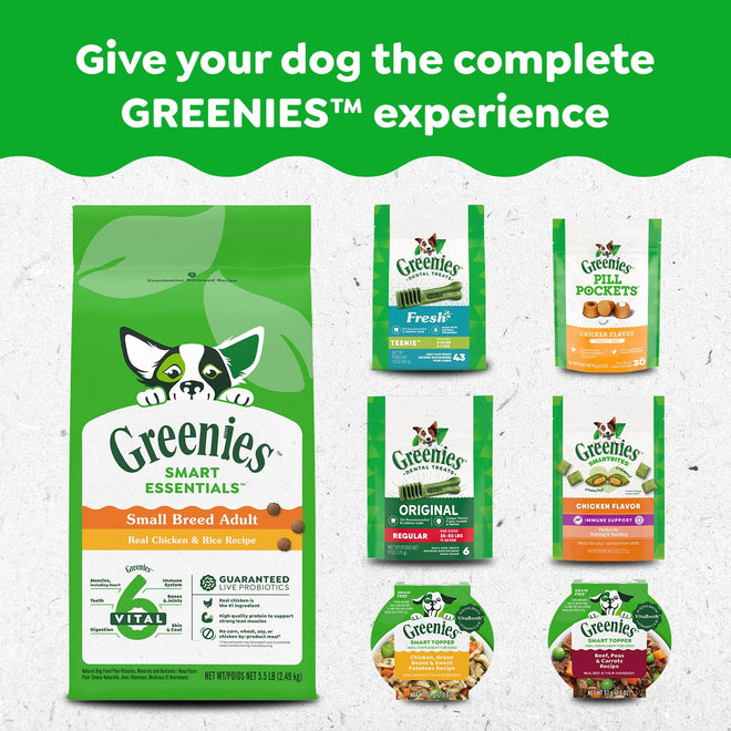GREENIES Dog Treats Original Regular Natural Dental Care, (54 Treats) 54oz. Pack 🍁 All In One Marketplace Canada
