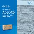 Scott Professional Universal Multifold Paper Towels, Bulk (01840), Absorbency Pockets, White, 9.2"x9.4" Towel, Compressed, Compact (250 Sheets/Pack, 16 Packs/Case, 4,000 Sheet Total) 🍁 All In One Marketplace Canada