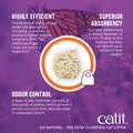 Catit Go Natural Pea Husk Clumping Cat Litter, Tofu, Vanilla 5.6 kg, Dust Free & Lightweight Cat Litter, Easy to Scoop Litiere Pour Chat 🍁 All In One Marketplace Canada