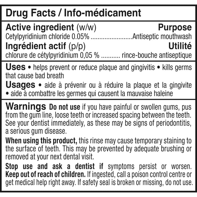 TheraBreath Healthy Gums Oral Rinse, Helps Fight Gingivitis. Alcohol-Free & Dye-Free Mouthwash, Certified Vegan, Halal, Kosher & Gluten-Free, Clean Mint, 1L (Pack of 1) 🍁 All In One Marketplace Canada