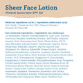 Blue Lizard Sheer Face Mineral SPF 50 Sunscreen Lotion, 100% Mineral Formula, Blue Light Protection, Lightweight, No White Cast, Nourishes and Hydrates, Paraben-Free, Fragrance-Free, 50 ml 🍁 All In One Marketplace Canada