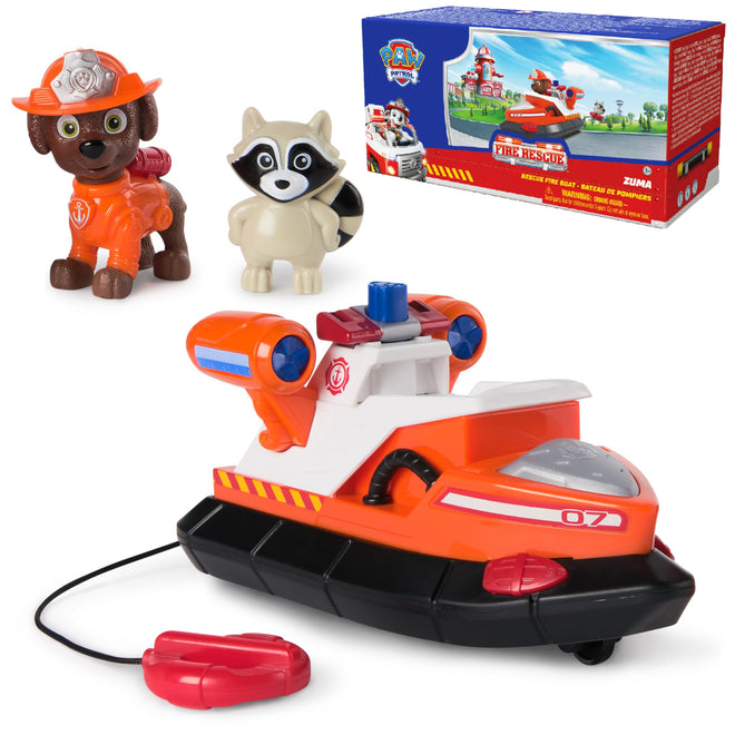 PAW Patrol Fire Rescue Zuma Rescue Fire Boat Toy Vehicle Set 🍁 All In One Marketplace Canada