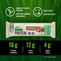 Iron Vegan Sprouted Protein Bars | Peanut Chocolate Chip Flavour | 12 Pack 🍁 All In One Marketplace Canada