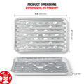 Starfrit 30-Pack Aluminum Grilling Trays, 13.5” x 9” (34 cm x 23 cm), Perfect for BBQ, Recyclable, Disposable 🍁 All In One Marketplace Canada