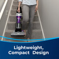 BISSELL AeroSwift Turbo Compact Upright Vacuum Cleaner, Cyclonic Dirt Separation, Built-in Lifetime Filter, TurboBrush Tool, Extension Wand, Bottom-Empty Tank, Lightweight Design, 1808B 🍁 All In One Marketplace Canada