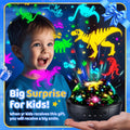 PIKOY Night Light for Kids,93 Lighting+3 Films Star Projector Night Light, Dimmable Remote Star Lights, 360° Sensory Projector Nightlight Glow in the Dark Stars, Toddler 3 Year Old Boy Toys for 3-5 🍁 All In One Marketplace Canada