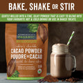 Viva Naturals Organic Non-GMO Cacao Powder, 1 Pound Bag 🍁 All In One Marketplace Canada