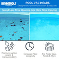 Solstice by International Leisure Products Swimline Hydro Tools 8145 Clear Weighted Triangle Pool Vacuum Head 🍁 All In One Marketplace Canada