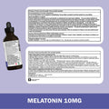 Melatonin, 10 mg, Sugar Free, Sleep Aid, Orange, 115 ml 🍁 All In One Marketplace Canada