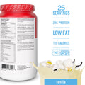 BioSteel 100% Whey Protein Powder, rBGH Hormone Free and Non-GMO Post Workout Formula, Vanilla, 25 Servings 🍁 All In One Marketplace Canada