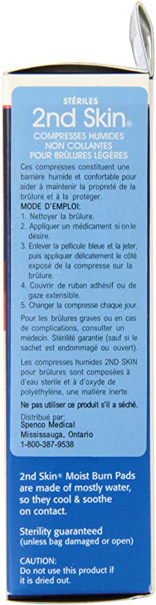 2nd Skin Moist Burn Pad