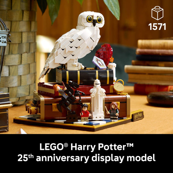 LEGO Harry Potter Sorcerer’s Stone – Collectors’ Edition Building Set for Adults - DIY Craft Kit for Women & Men, Ages 18+ - Buildable Hedwig & 3 Minifigures - Gift Idea for Birthdays - 76466 🍁 All In One Marketplace Canada