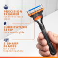 Gillette Razors, Fusion 5 Razor Men, 5-Blade, 1 Handle + 4 Refill 🍁 All In One Marketplace Canada