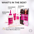 L'Oréal Paris Casting Crème Gloss Hair Dye, 323 Dark Chocolate Brown, Semi permanent Hair Color with Hair Gloss, 1 Kit (Pack of 2) 🍁 All In One Marketplace Canada