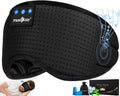 MUSICOZY Sleep Headphones Breathable Bluetooth 5.4 Headband 3D Sleeping Headphones, Wireless Eye Mask Sleep Earbuds for Side Sleeper Office Air Travel Cool Tech Gadgets Unique Gifts (Matte Black) 🍁 All In One Marketplace Canada