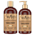 Shea Moisture Manuka Honey and Mafura Oil Shampoo and Conditioner For Extra Dry, Damaged Hair Formulated Without Sulfates, Silicones, Parabens, Phthalates, Mineral Oil or Petrolatum, 384ml (2-Pack) 🍁 All In One Marketplace Canada