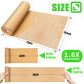 Honeycomb Packing Paper, MINHAO 15"x230' Eco Friendly Packing Paper for Moving Recyclable Honeycomb Paper Moving Supplies Bubble Wrapping Protective Roll, With 36 Fragile Sticker Labels 🍁 All In One Marketplace Canada