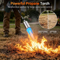 Sondiko Propane Torch Weed Burner, Ideal Weed Torch, Gas Welding Equipment, Heavy Duty Blow Torch with Turbo Trigger for Garden Stumps Wood Snow and Roofing 🍁 All In One Marketplace Canada