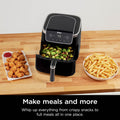 Ninja Air Fryer Pro 4in1, 5 QT (4.7 L) Capacity, Air Fry, Roast, Bake, Reheat, Dehydrate, Roast, Crisp Technology, Nonstick Basket & Crisper Plate, Grey, AF141C (Canadian Version) 🍁 All In One Marketplace Canada